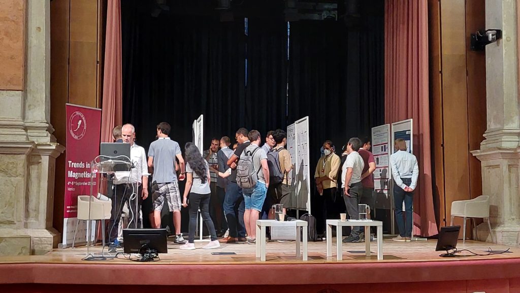 Poster Session on the stage